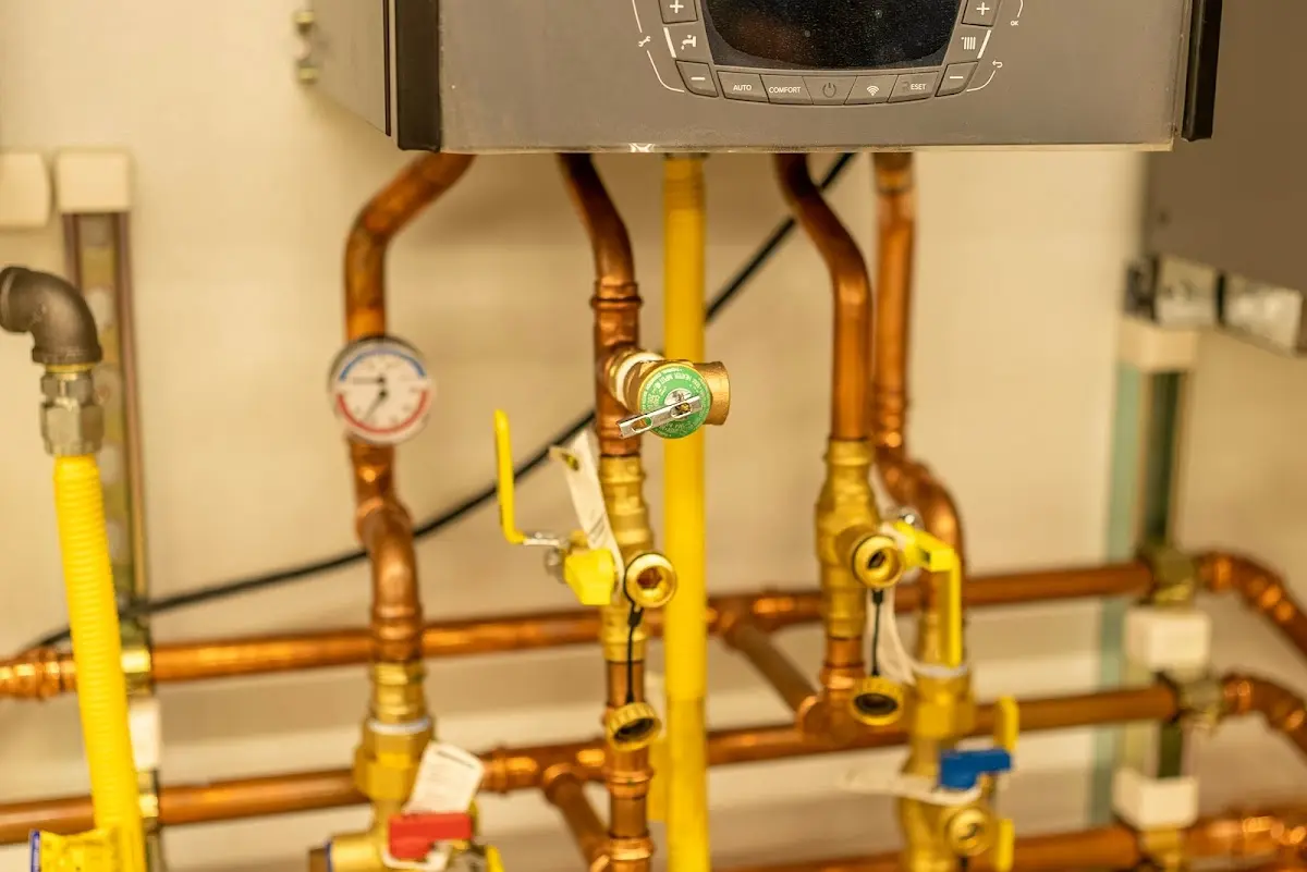 Licensed technician providing Backflow Prevention for a homeowner in New Albany